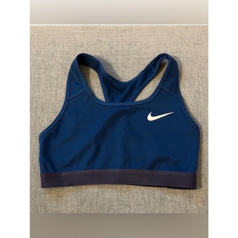 Blue Nike Sports Bra